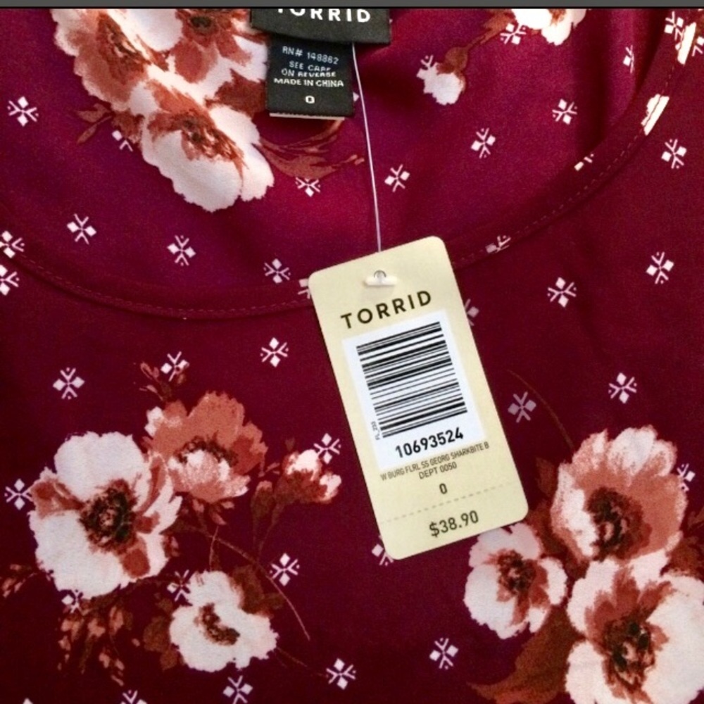 Super cute top from Torrid.